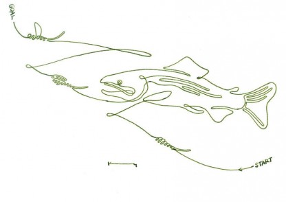 Drawing with Pelikan 200 B nib